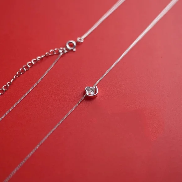 Dainty Cloud Necklace | 925 Sterling Silver - Picture 7 of 8